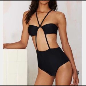 Savarin Swimsuit in Black by Motel